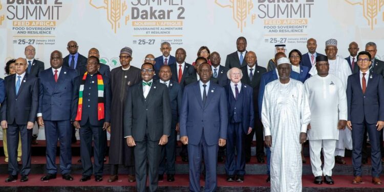 Le vice-Président Tiémoko Meyliet KONE, a pris part aux travaux du 2e sommet de Dakar sur la nutrition en Afrique, le mercredi 25 janvier 2023.