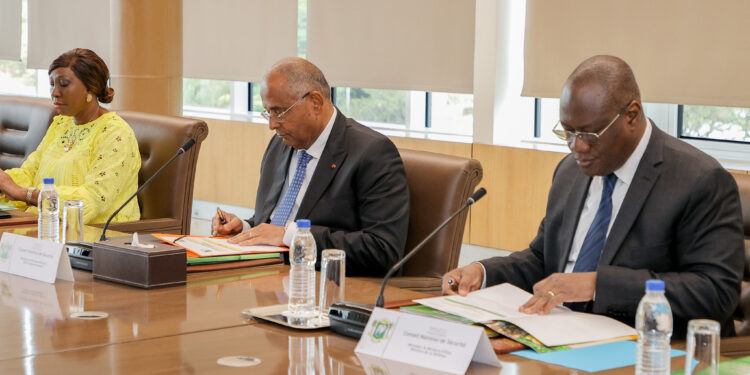 Réunion du Conseil National de Sécurité (CNS) du 02 février 2023, au Palais Présidentiel