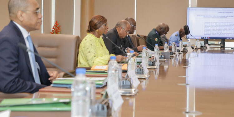 Réunion du Conseil National de Sécurité (CNS) du 02 février 2023, au Palais Présidentiel