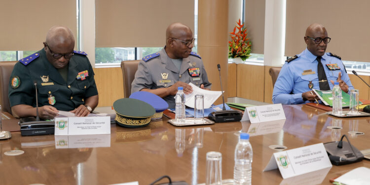 Réunion du Conseil National de Sécurité (CNS) du 02 février 2023, au Palais Présidentiel