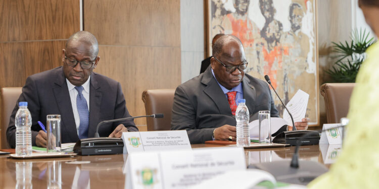 Réunion du Conseil National de Sécurité (CNS) du 02 février 2023, au Palais Présidentiel