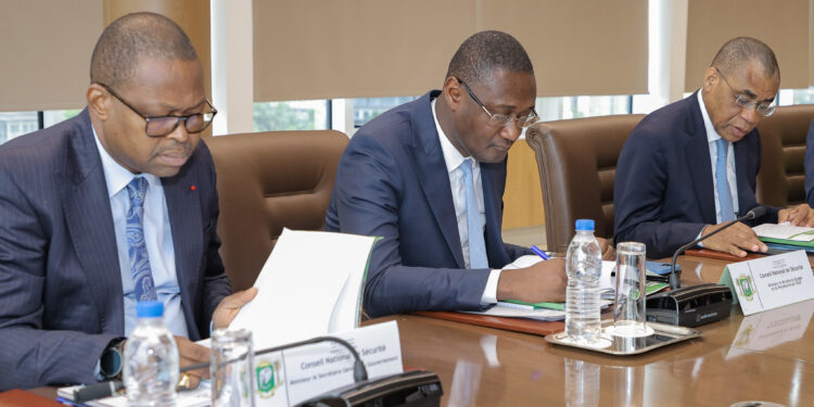 Réunion du Conseil National de Sécurité (CNS) du 02 février 2023, au Palais Présidentiel