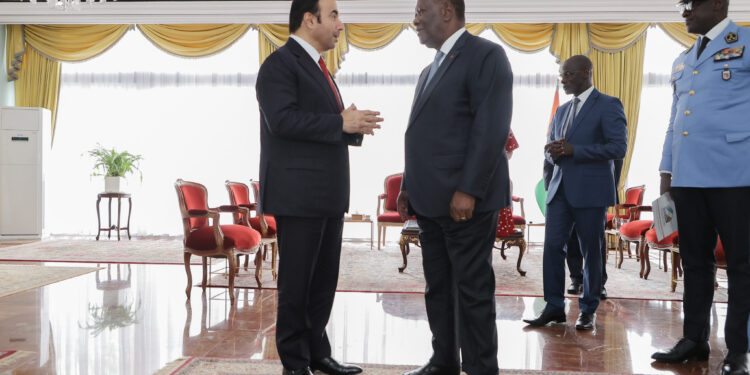 Sécurité: Reçu par Ouattara, le Président d’Interpol s’engage à accompagner les pays de la sous-région