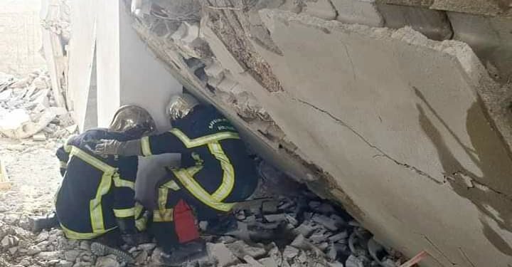 Nouvel effondrement d’immeuble à Cocody: 3 personnes coincées sous les décombres