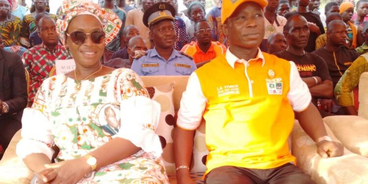 Kounahiri : les populations rendent hommage au Chef de l’Etat.