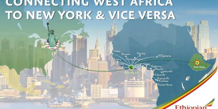 Reprise des vols directs Abidjan-New York dès le 29 mai: Ethiopian Airlines passe à 4 vols par semaine