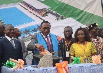 Yopougon: Les travaux de construction de la piscine semi-olympique lancés
