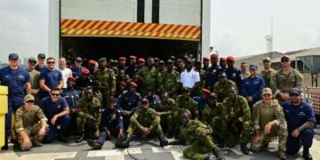 Visite du navire de la Garde Côte Américaine USCGC Spencer (WMEC 905) à Abidjan