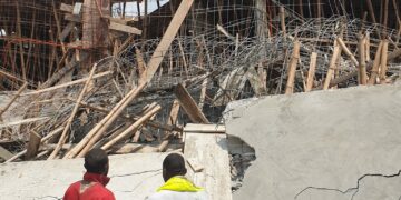 Treichville: Un effondrement partiel d&rsquo;un immeuble en construction fait 3 blessés