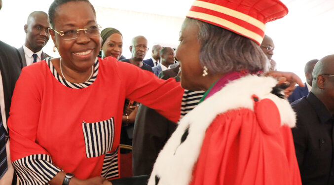 Les photos de la prestation de serment de deux nouveaux membres de la Commission Centrale de la CEI, au Conseil Constitutionnel le mercredi 01 mars 2023.