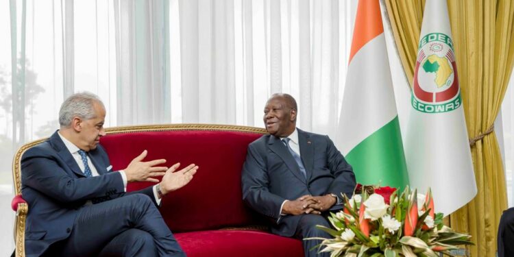 Les photos de l’entretien du Président Alassane OUATTARA, avec le Ministre italien de…