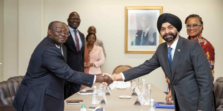Les photos de l&rsquo;audience du Vice-Président Tiémoko Meyliet KONE, le mardi 7 mars 2023, au Palais de la Présidence à Abidjan.