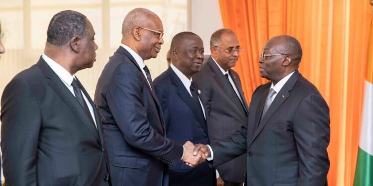 Cérémonie solennelle du CESEC le jeudi 16 mars 2023, au Siège de l’Institution à Abidjan
