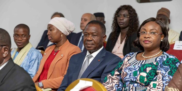 Cérémonie solennelle du CESEC le jeudi 16 mars 2023, au Siège de l’Institution à Abidjan