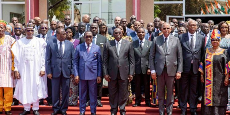 Cérémonie solennelle du CESEC le jeudi 16 mars 2023, au Siège de l’Institution à Abidjan