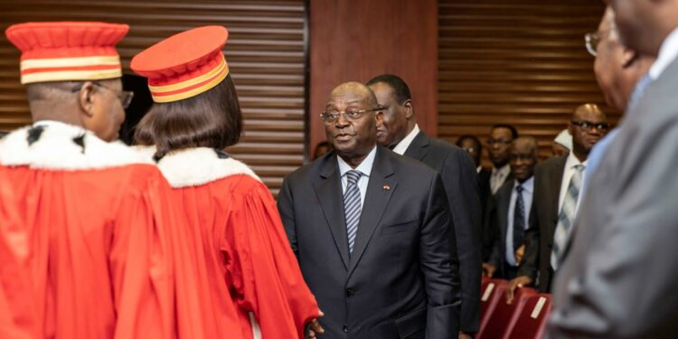 Les Inspecteurs et Auditeurs de l’IGE, ont prêté serment devant la cour des comptes le vendredi 24 mars 2023 à la Primature à Abidjan