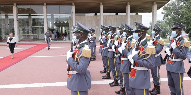 Le Président Alassane OUATTARA, a reçu, le 02 mars 2023, au Palais présidentiel, les lettres de créance de huit (8) nouveaux Ambassadeurs