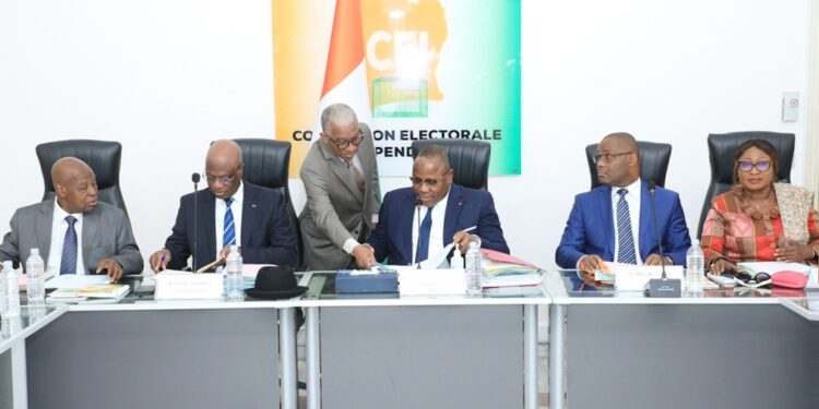 CEI/Les Commissaires Dan Jules Démosthène et Demba Traoré prennent fonction