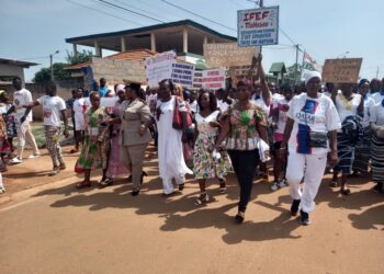 Tiébissou/Journée de la femme, Madame le sous-préfet honore les femmes et les appelle au travail.
