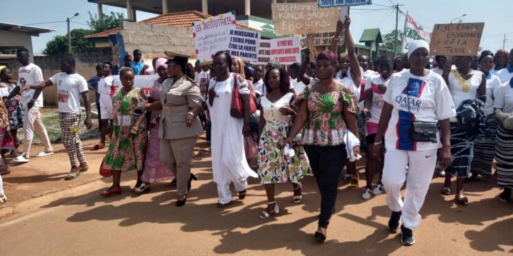 Tiébissou/Journée de la femme, Madame le sous-préfet honore les femmes et les appelle au travail.