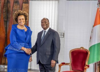 Le Président Alassane OUATTARA, a reçu, le 02 mars 2023, au Palais présidentiel, les lettres de créance de huit (8) nouveaux Ambassadeurs