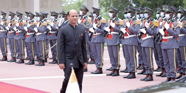Le Président Alassane OUATTARA, a reçu, le 02 mars 2023, au Palais présidentiel, les lettres de créance de huit (8) nouveaux Ambassadeurs