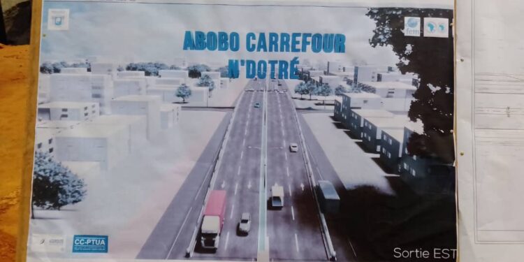 Abobo- Echangeur de N’dotré: les raisons du ralentissement des travaux