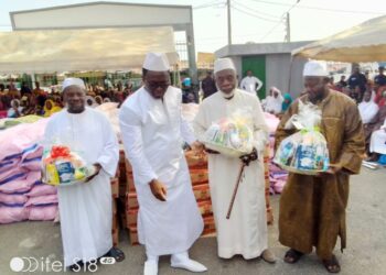 Le ministre Claude Paulin Danho, député-maire de la commune d&rsquo;Attecoubé, donne le sourire aux musulmans….