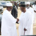 Les photos de la prière du Ramadan à la grande mosquée de la Riviera Golf, le vendredi 21 avril 2023, en présence du président de la République Alassane Ouattara.