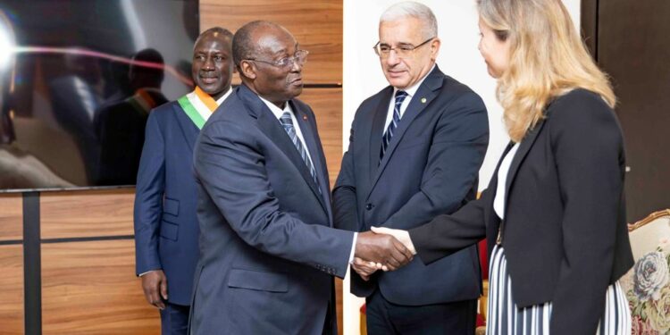 Le président Alassane Ouattara, a échangé avec les présidents des Assemblées Nationales Francophone en marge de…