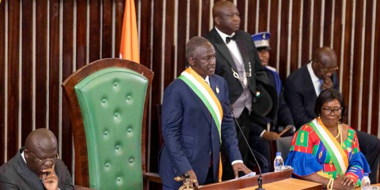 Le président Alassane Ouattara, a échangé avec les présidents des Assemblées Nationales Francophone en marge de…