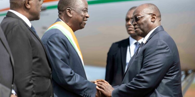 Les photos de la cérémonie d’ouverture de la Session Ordinaire 2023 du Sénat, le jeudi 13 avril 2023 à Yamoussoukro…