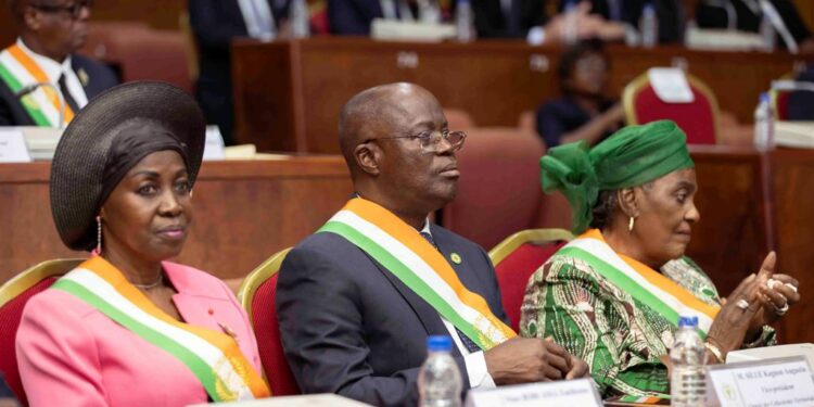 Les photos de la cérémonie d’ouverture de la Session Ordinaire 2023 du Sénat, le jeudi 13 avril 2023 à Yamoussoukro…