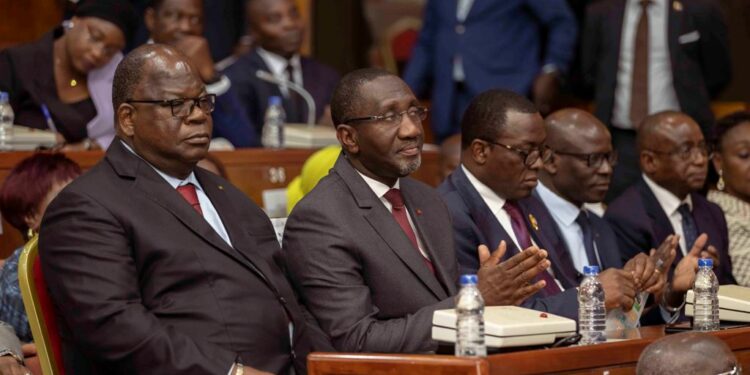 Les photos de la cérémonie d’ouverture de la Session Ordinaire 2023 du Sénat, le jeudi 13 avril 2023 à Yamoussoukro…