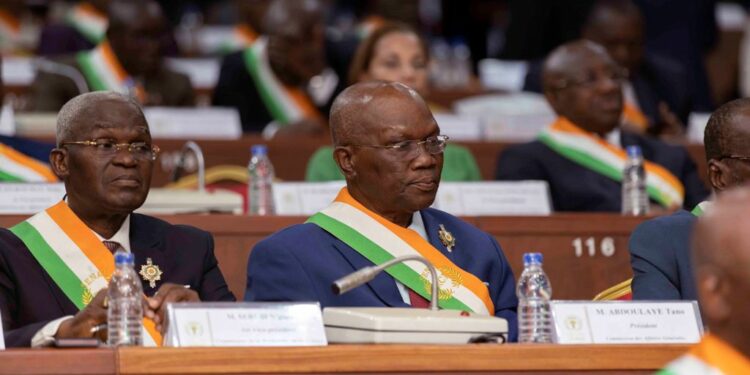 Les photos de la cérémonie d’ouverture de la Session Ordinaire 2023 du Sénat, le jeudi 13 avril 2023 à Yamoussoukro…