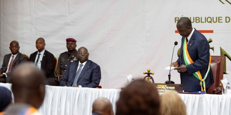 Les photos de la cérémonie d’ouverture de la Session Ordinaire 2023 du Sénat, le jeudi 13 avril 2023 à Yamoussoukro…