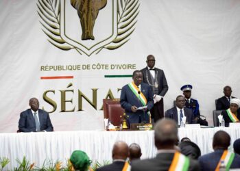 Les photos de la cérémonie d&rsquo;ouverture de la Session Ordinaire 2023 du Sénat, le jeudi 13 avril 2023 à Yamoussoukro…