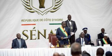 Les photos de la cérémonie d&rsquo;ouverture de la Session Ordinaire 2023 du Sénat, le jeudi 13 avril 2023 à Yamoussoukro…