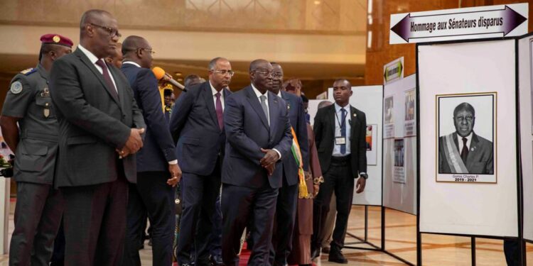 Les photos de la cérémonie d’ouverture de la Session Ordinaire 2023 du Sénat, le jeudi 13 avril 2023 à Yamoussoukro…