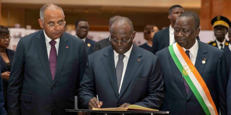 Les photos de la cérémonie d’ouverture de la Session Ordinaire 2023 du Sénat, le jeudi 13 avril 2023 à Yamoussoukro…