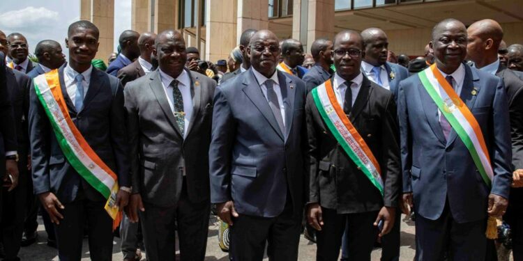 Les photos de la cérémonie d’ouverture de la Session Ordinaire 2023 du Sénat, le jeudi 13 avril 2023 à Yamoussoukro…