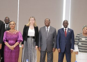 Le président Alassane Ouattara, a échangé avec les présidents des Assemblées Nationales Francophone en marge de…