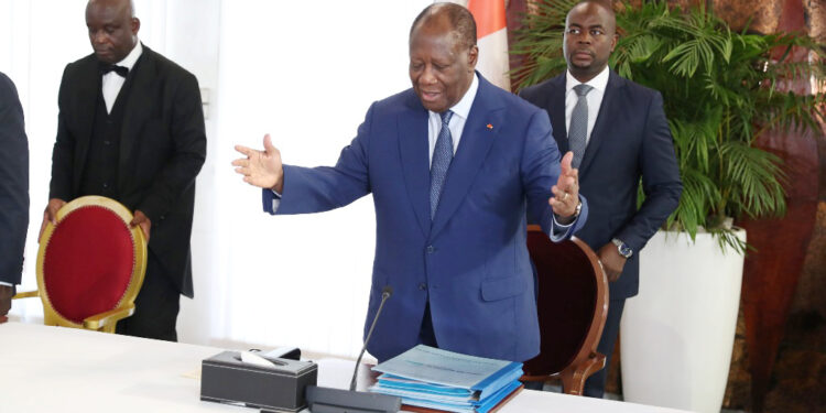 Les photos du conseil des ministres du mercredi 05 avril 2023, au Palais Présidentiel à Abidjan