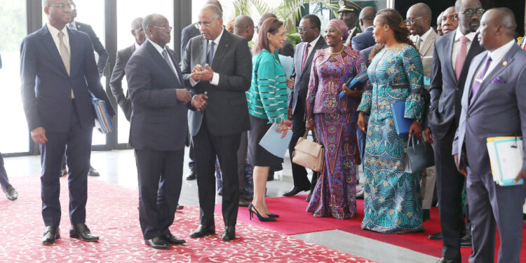 Les photos du conseil des ministres du mercredi 05 avril 2023, au Palais Présidentiel à Abidjan