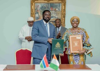 Les photos de l’entretien du Président de la République,  Alassane Ouattara, avec son homologue…