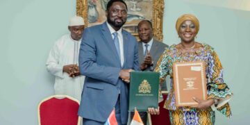 Les photos de l’entretien du Président de la République,  Alassane Ouattara, avec son homologue…