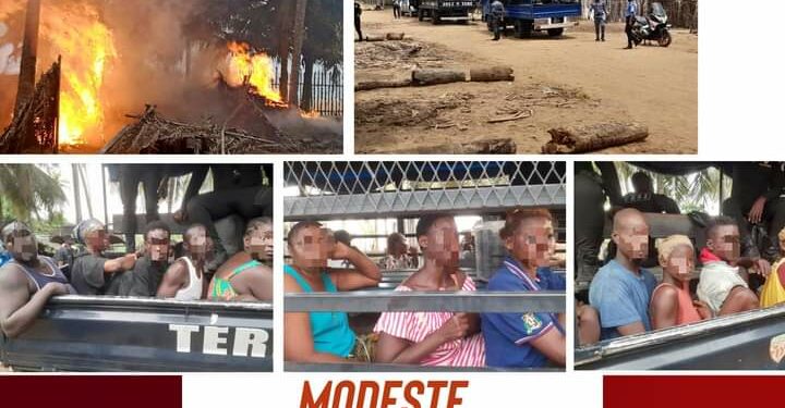 Modeste Grand Bassam : l’espace « pervers » détruit par la police