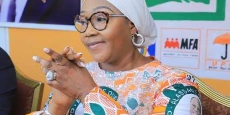 Désignée Candidate RHDP D’Anyama, Fatim Bamba reconnaissante au Président Alassane Ouattara