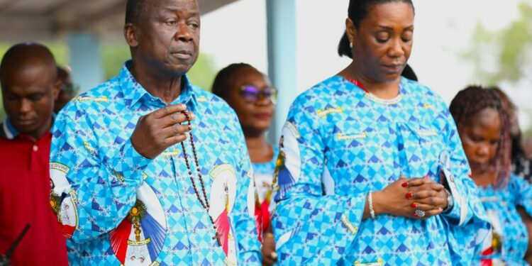 Célébration de la Divine Miséricorde à Raviart /Ahoussou appelle à la préservation de la Paix