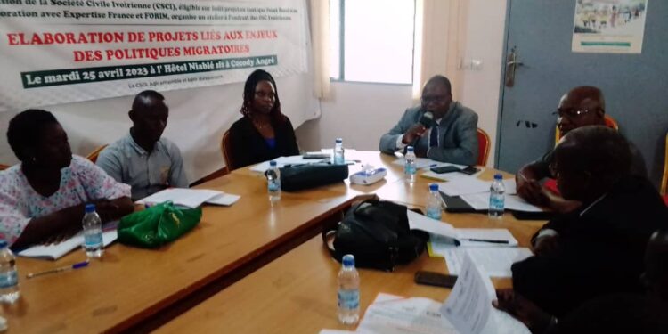 Migration: La CSCI forme les acteurs de la société civile